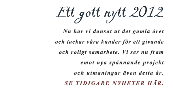 Ett gott nytt 2012